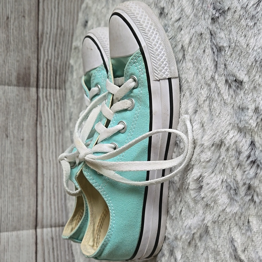 Converse Teal Sneakers, Womens Size 6, Great Condition - Picture 5 of 10